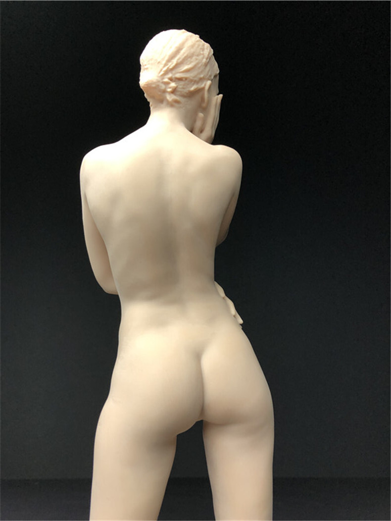樹脂製　31センチ　ビッグサイズ　西洋彫り　女神　ヌード　デッサン人形　女性　少女　フィギュア　美人　裸婦　仏像　置物 重さ約293ｇ_画像8
