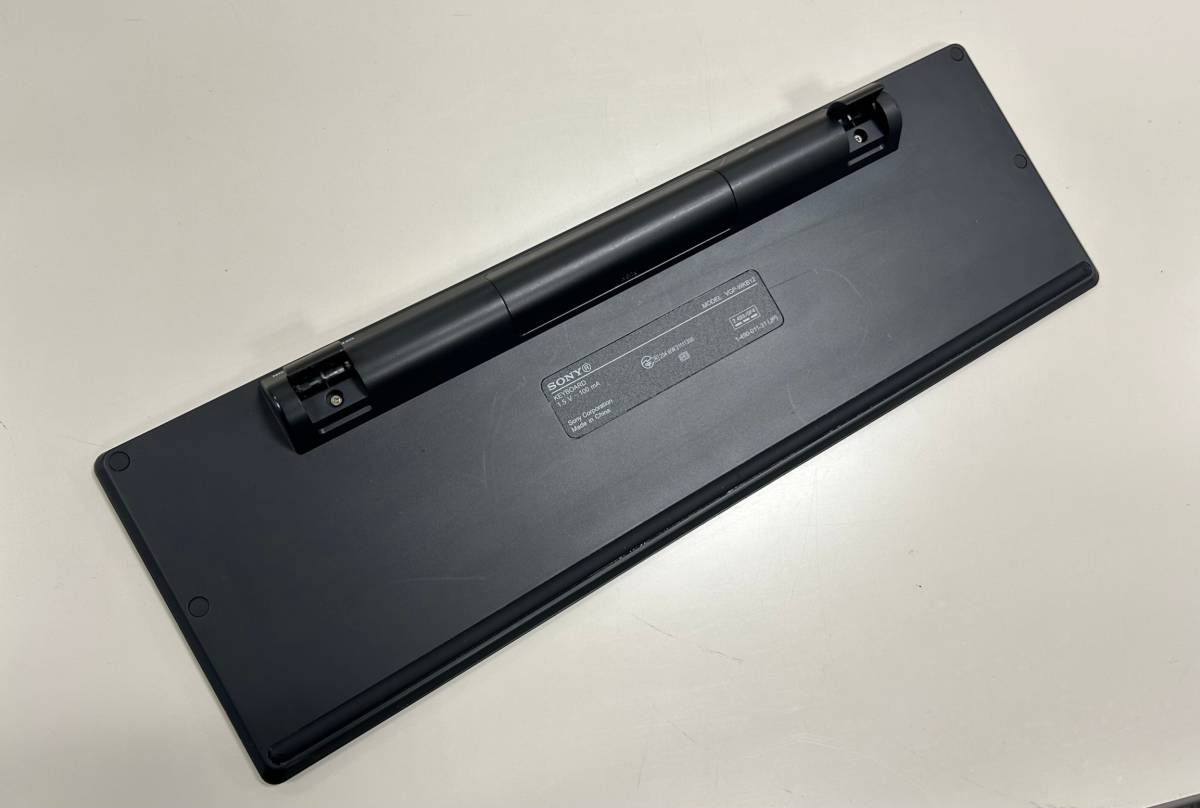 SONY ソニー VGP-WKB12 ワイヤレス 日本語 キーボード 黒 中古 通電確認のみ_画像5