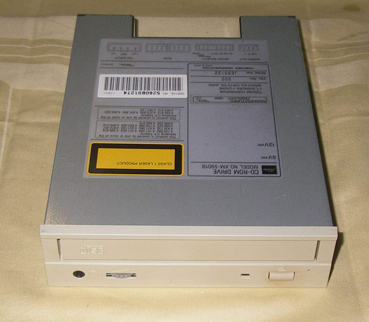 *Akai CD3000XL original CD-ROM DRIVE Toshiba XM-5901B*OK!!*Made in JAPAN*