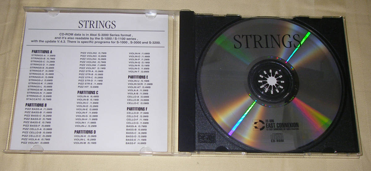 ★EAST COLLEXION STRINGS SOUND LIBRARY (CD-ROM)★_画像5