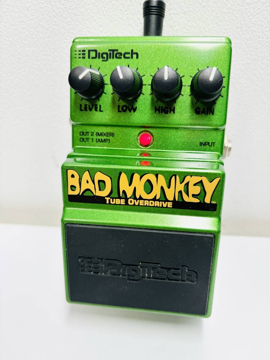 DigiTech デジテック　BAD MONKEY TUBE OVER DRIVE オーバードライブ 現状中古品_画像1