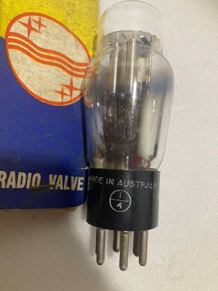 真空管 フィリップス Philips miniwatt 10? made in australia 多分 NOS P41 /USA Sylvania GEの画像4