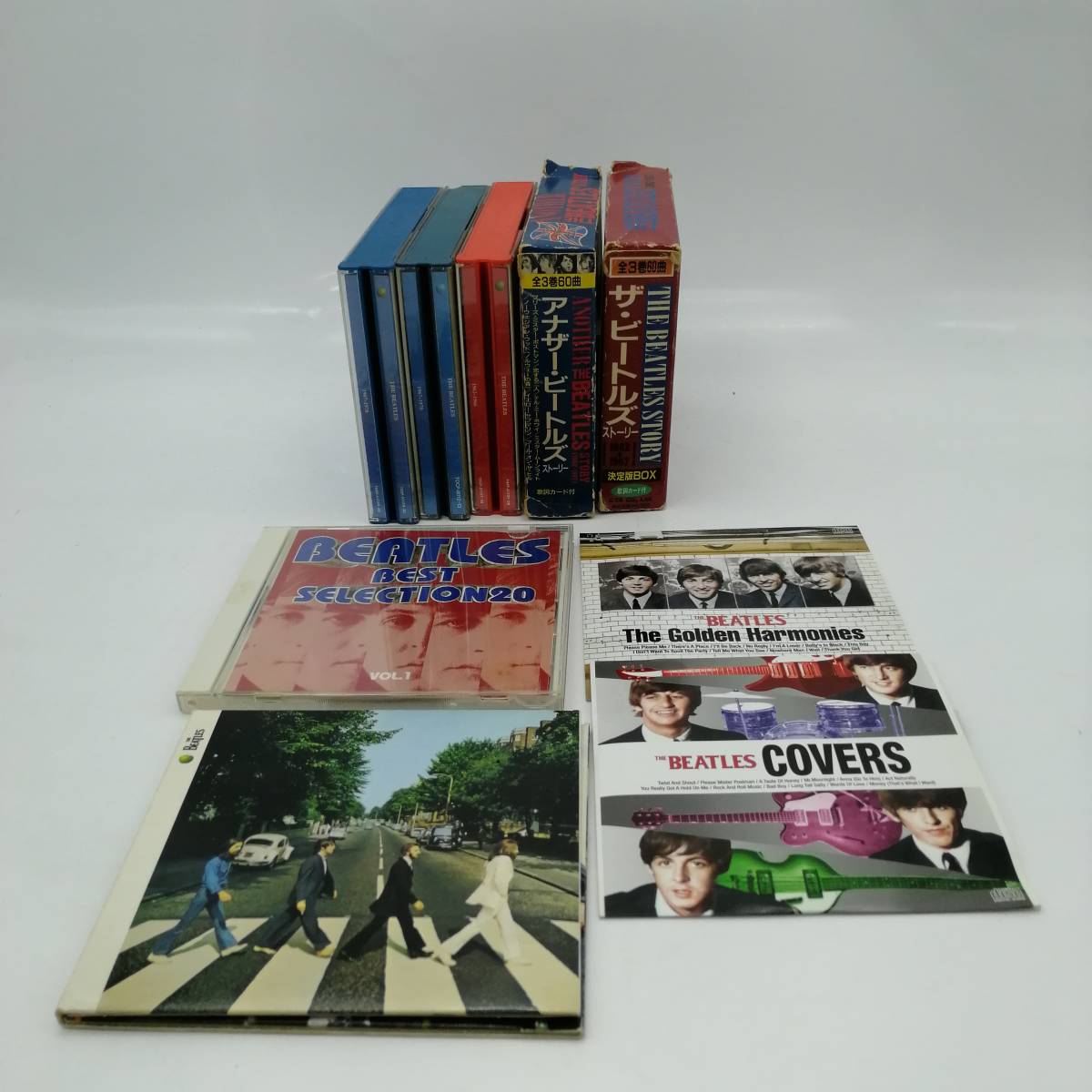 t2584 ザ・ビートルズ CD まとめて 赤盤 青盤 4枚組CD THE BEATLES 1962 -1966 1967- 1970 BBEY ROAD アナザー・ビートルズ ストーリー_画像1