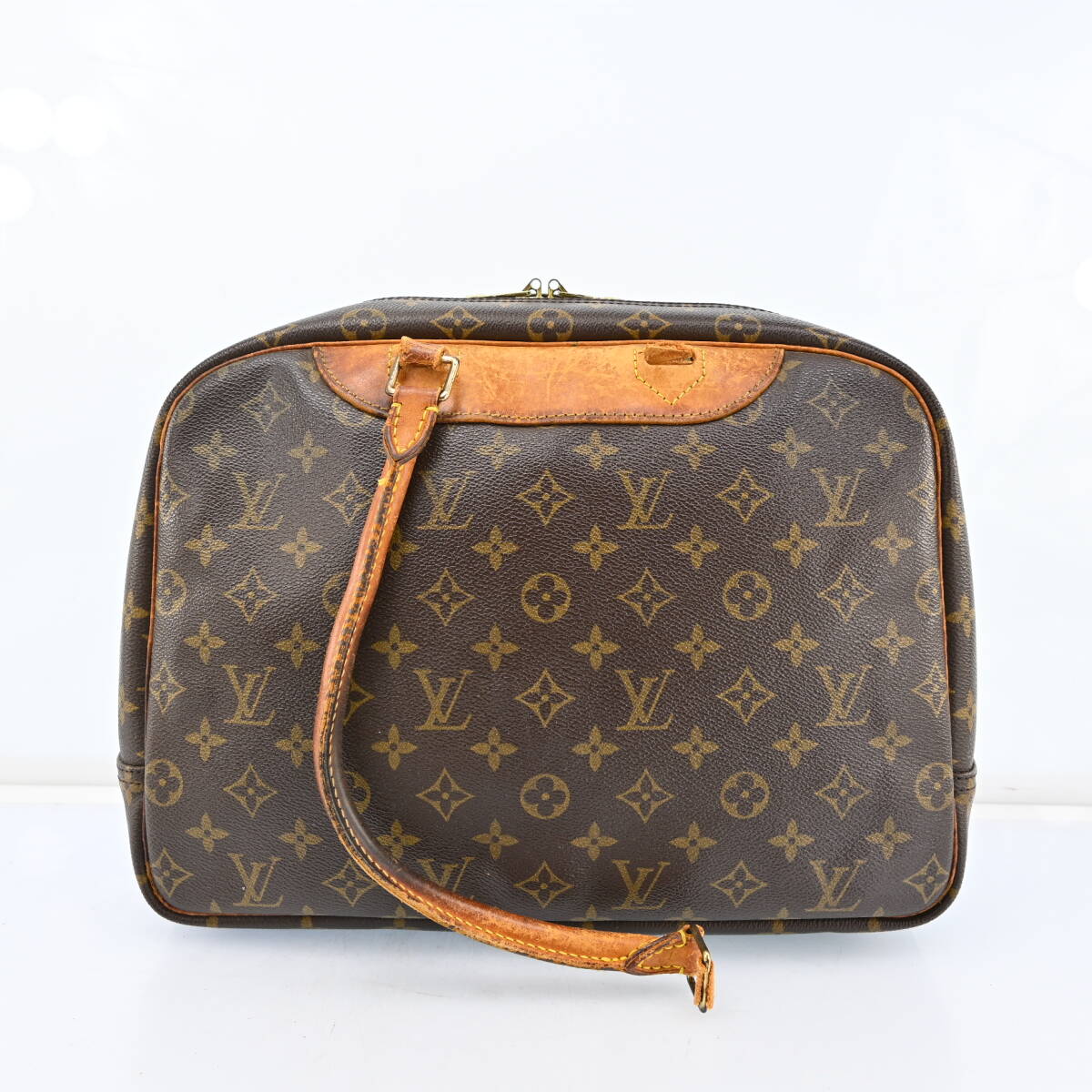 ルイヴィトン LOUIS VUITTON ドーヴィル　バッグ　ハンドバッグ ボストンバッグ モノグラム F1267CA602_画像2