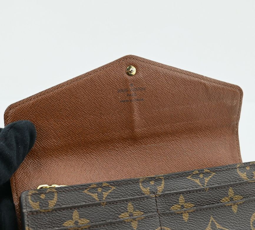 美品　新型　LOUIS VUITTON ルイ・ヴィトン モノグラム ポルトフォイユ・サラ 財布 長財布　N1024AS_画像5