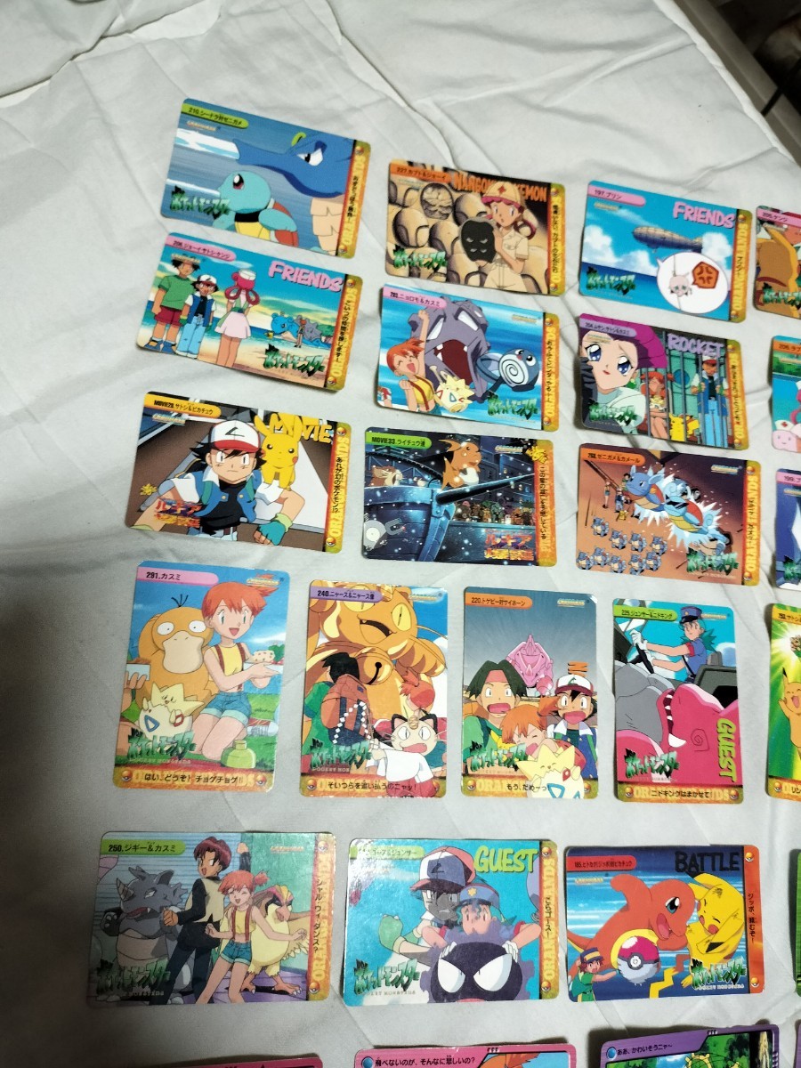 バンダイ カードダス ポケットモンスター アニメコレクション ノーマルカード まとめ pokemon carddassの画像2