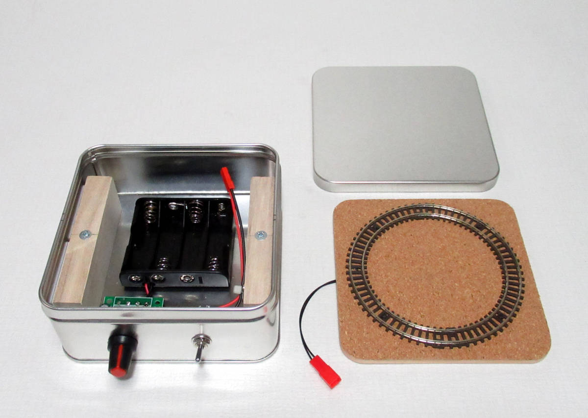  original work can entering microminiature layout Z gauge for mobile possible ultimate small layout base R45mm rail PWM controller * power supply built-in 