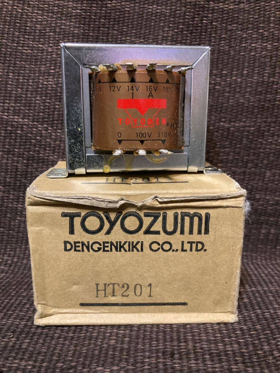 TOYOZUMI 電源トランス HT122 2A 100V HT201 1A 100V 動作未確認　未使用_画像7