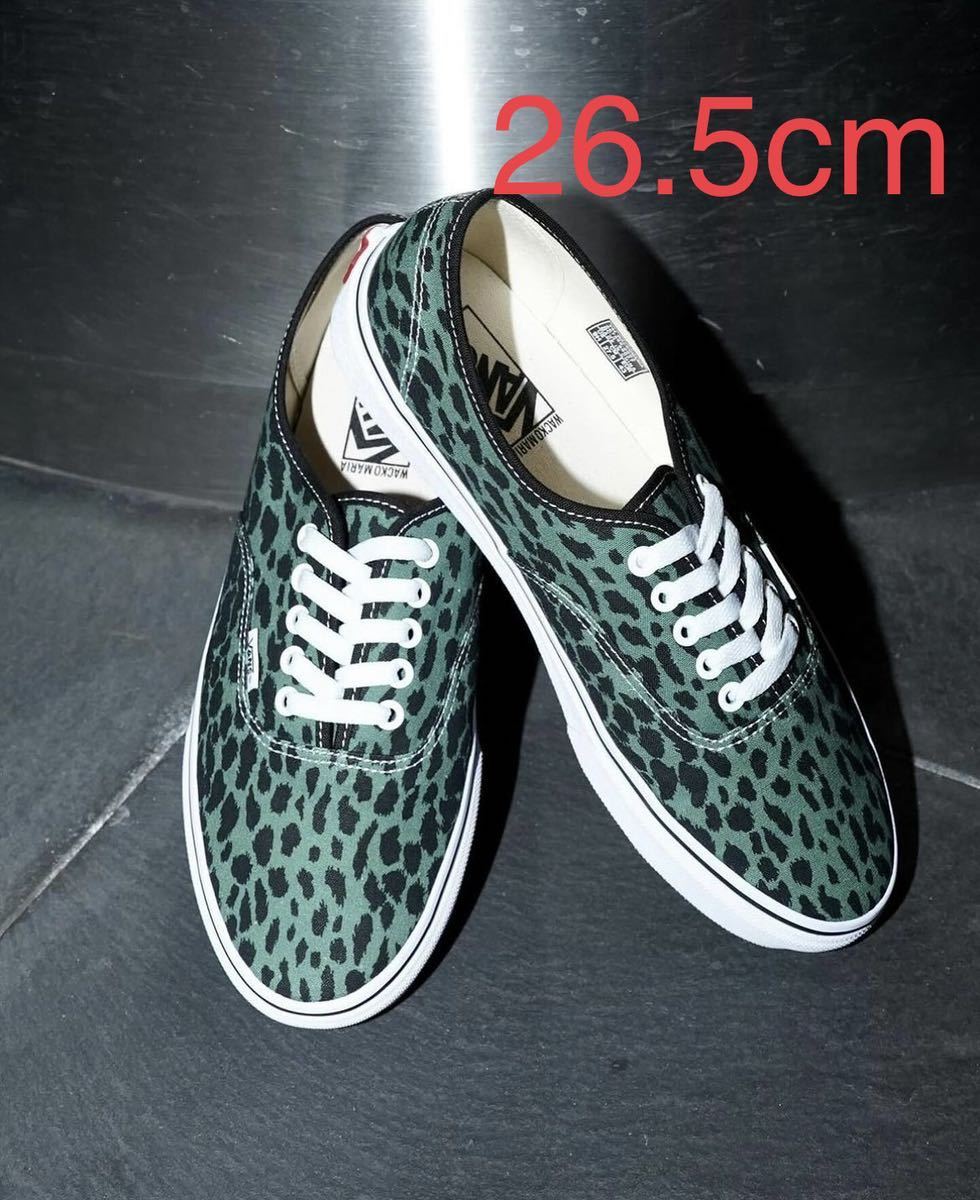 即決 26.5cm wackomaria vans V44 AUTHENTIC 緑