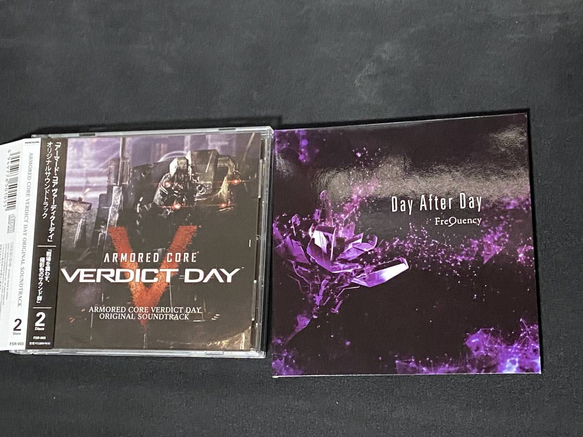 ARMORED CORE　アーマードコア　 VERDICT DAY ORIGINAL SOUNDTRACK/Day After Day Frequency　セット _画像1