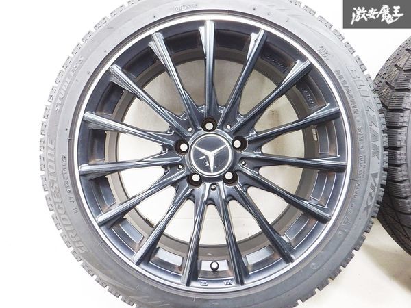 Lehrmeister レアマイスター ユーロテック ステージ TW15 18インチ 7.5J +33 5穴 PCD112 スタッドレス 225/45R18 ベンツ W205 C450 C43 AMG_画像3