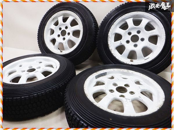 ◆希少!!◆ ENKEI エンケイ RC-G2 15インチ 6.5J +45 5穴 PCD114.3 195/65R15 4本 ダート ラリー シビック インテグラ ランエボ_画像1