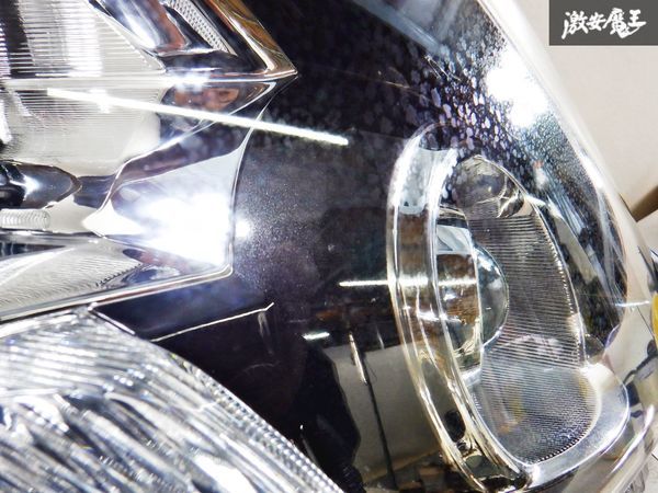 トヨタ純正 GGH20W 20 アルファード 後期 HID キセノン AFS有 ヘッドライト ヘッドランプ 右 運転席 ICHIKOH 58-22 刻印:エ 棚_画像4