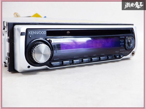 KENWOOD ケンウッド CD デッキ プレイヤー レシーバー E232S 1DIN カーオーディオ 即納 棚C5_画像1