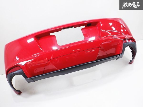 マツダ純正 SE3P RX-8 タイプRS 後期 リアバンパー 外装 RX8 リヤ バンパー F189-50221 カラー 27A べロシティレッドマイカ 色 棚2Q3_画像4