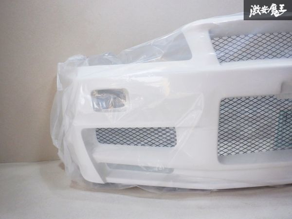 ●新品【希少!!】受注停止品 NISMO ニスモ Z-tune BNR34 スカイライン GT-R エアロ FRP フロントバンパー 62020-RSR46-01 即納可能 棚2B2_画像5