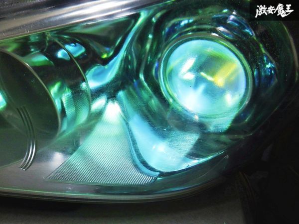 点灯OK！！日産純正 Y51 フーガ 前期 HID キセノン ヘッドライト ヘッドランプ AFS付 左 助手席 KOITO 100-23035 刻印:A 即納 棚Q3_画像9