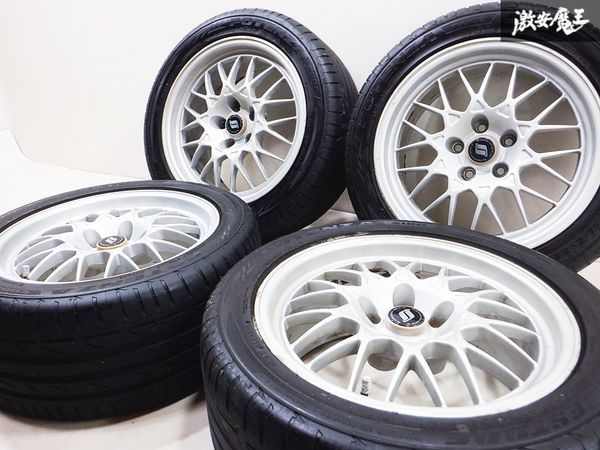 ◆希少!!◆ 純正 BBS製 BNR32 スカイライン GT-R VスペックII FORGED 鍛造 17インチ 8J +30 5穴 PCD114.3 05U 245/45R17 4本 BCNR33の画像1