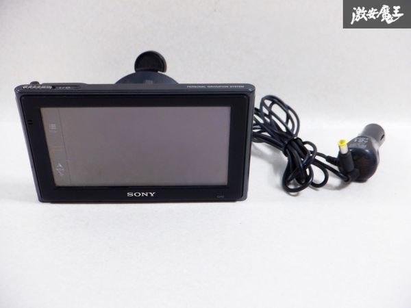 SONY ソニー NAV-U ポータブルナビ カーナビ NV-U3V 電源付 即納 棚C8_画像1