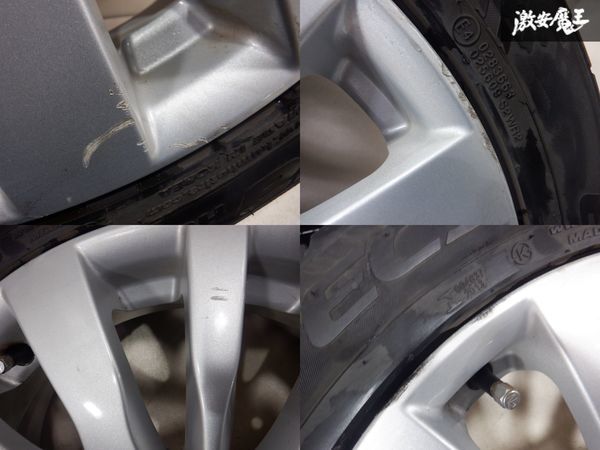 【溝有りタイヤ付き】スズキ純正 ZC72S スイフト 16インチ 6J +45 4穴 PCD100 ホイール KUMHO ECSTa HS51 185/55R16 83V タイヤ付き_画像6