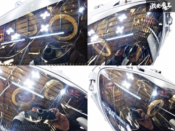  smoked processing original Corvette C6 HID xenon head light headlamp lighting ring left right immediate payment shelves J3