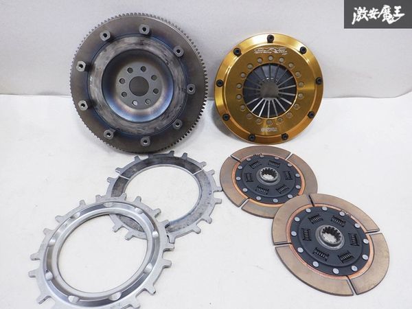 【美品 バリ山！】ORC オグラ JZA80 スープラ 2JZ-GTE ターボ 6MT ゲトラグ ツイン メタルディスク SEclutch クラッチ プッシュ式 棚N1_画像3