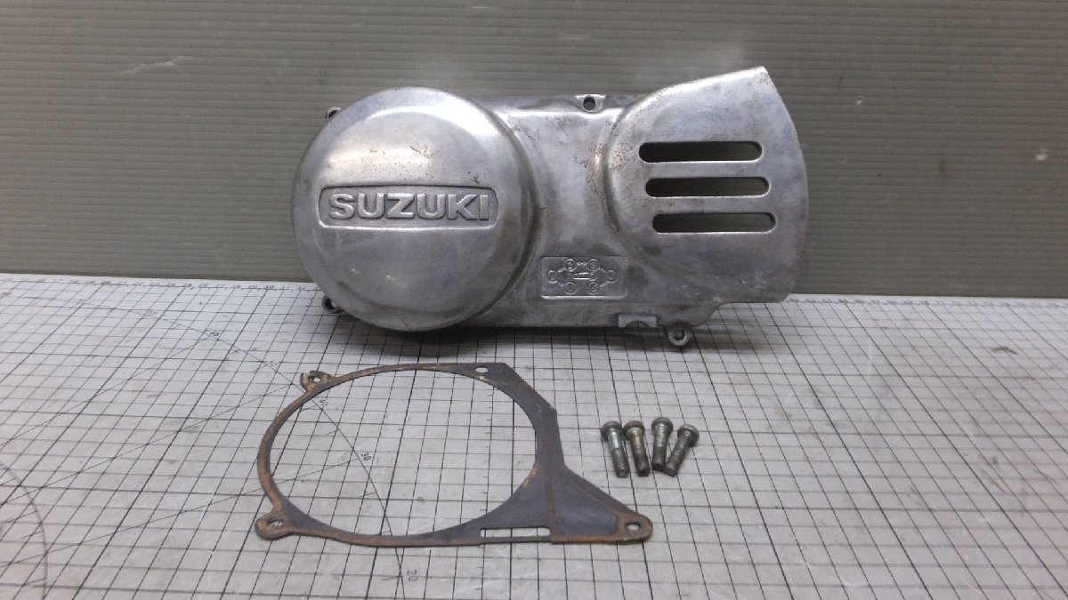 MJ マメタン50E OR502 ドライブスプロケットカバー ジェネレーターカバー 462 H-2 検 当時物 希少 絶版 SUZUKI ハスラー GN50_画像1