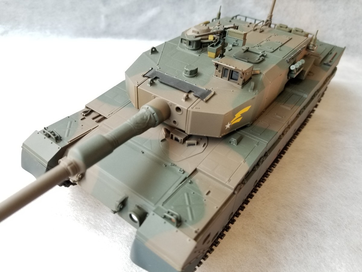 1/35 TAMIYA JGSDF TYPE 90 MBT タミヤ 陸上自衛隊 90式戦車 プラモデルキット 完成品_画像10