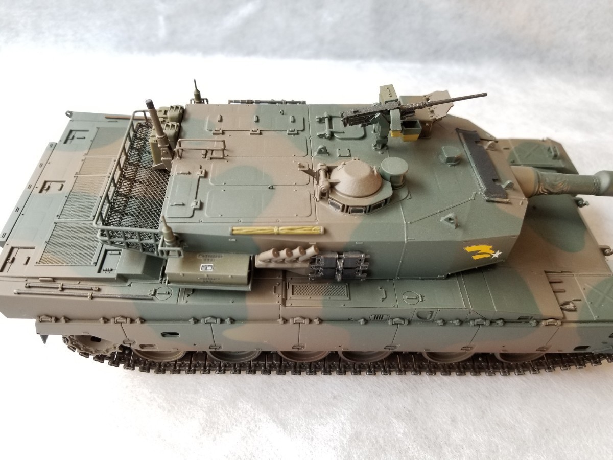 1/35 TAMIYA JGSDF TYPE 90 MBT タミヤ 陸上自衛隊 90式戦車 プラモデルキット 完成品_画像7