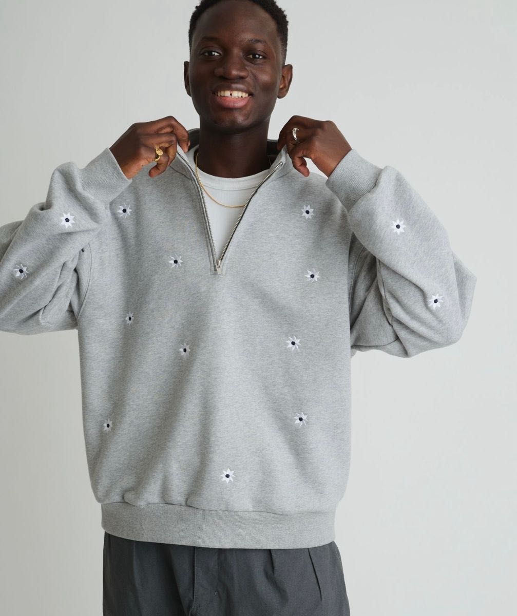 Saturdays NYC(サタデーズ ニューヨークシティ )の「Bowery Miller Standard Emb. Wash Crew(スウェット)」 - WEAR
