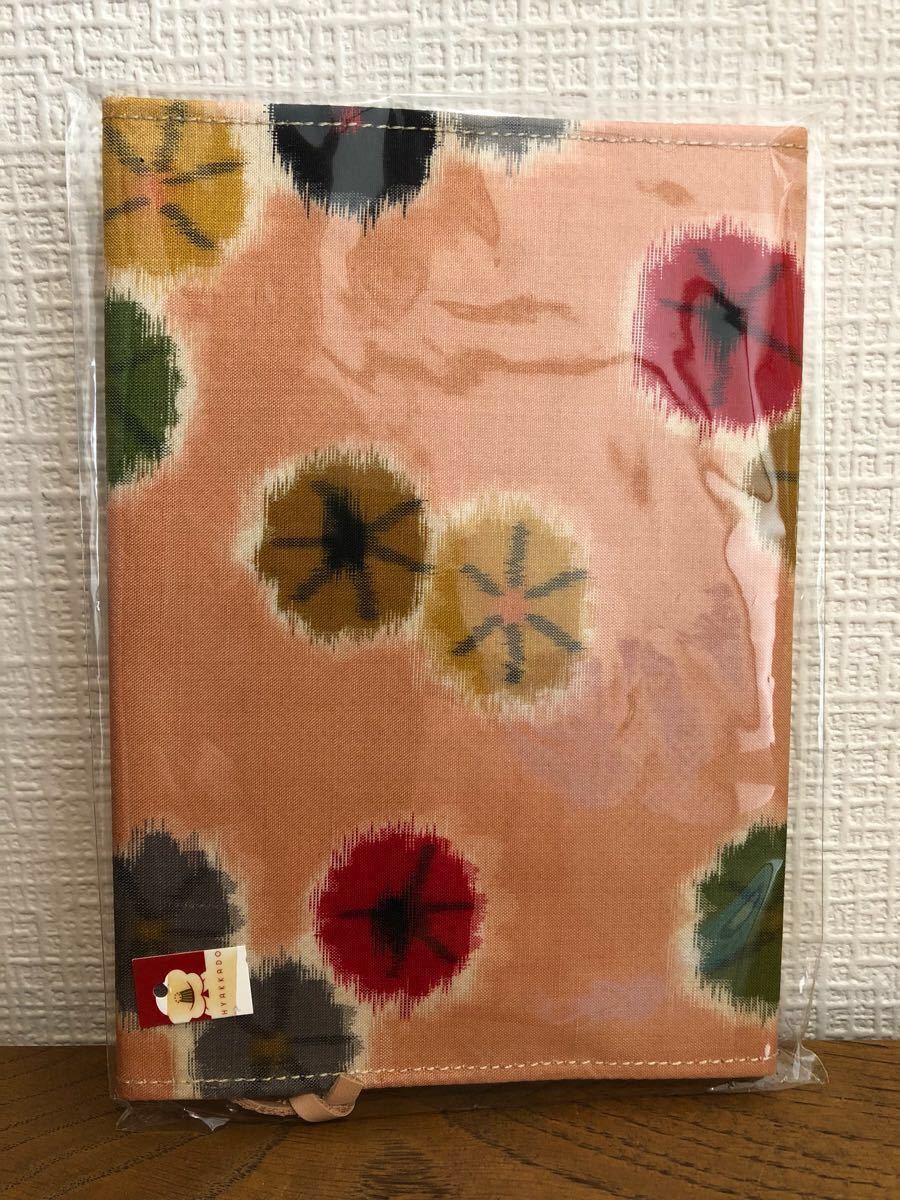  unused postage 120 jpy Kyoto 100 flower . kimono cloth book cover Taisho Meiji antique kimono library book@ size miscellaneous goods 