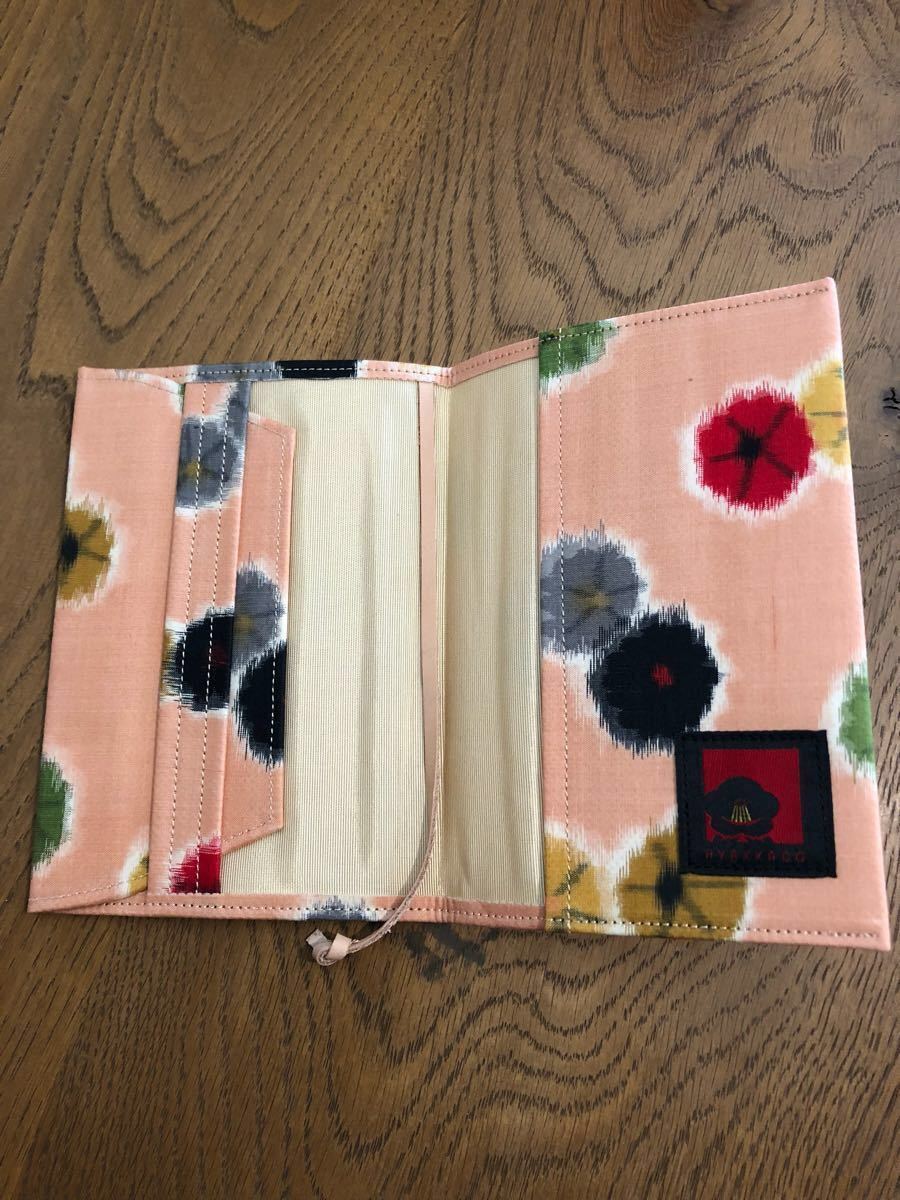  unused postage 120 jpy Kyoto 100 flower . kimono cloth book cover Taisho Meiji antique kimono library book@ size miscellaneous goods 