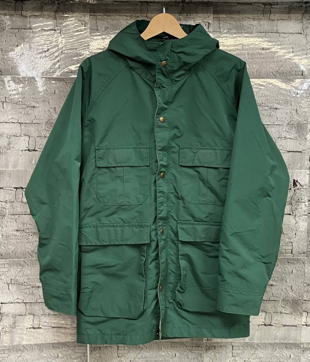 【オンラインショップ】 L.L.Bean エルエルビーン USA製 BAXTER STATE PARKA バクスターステートパーカ マウンテンパーカー ナイロン サイズS グリーン 男性用