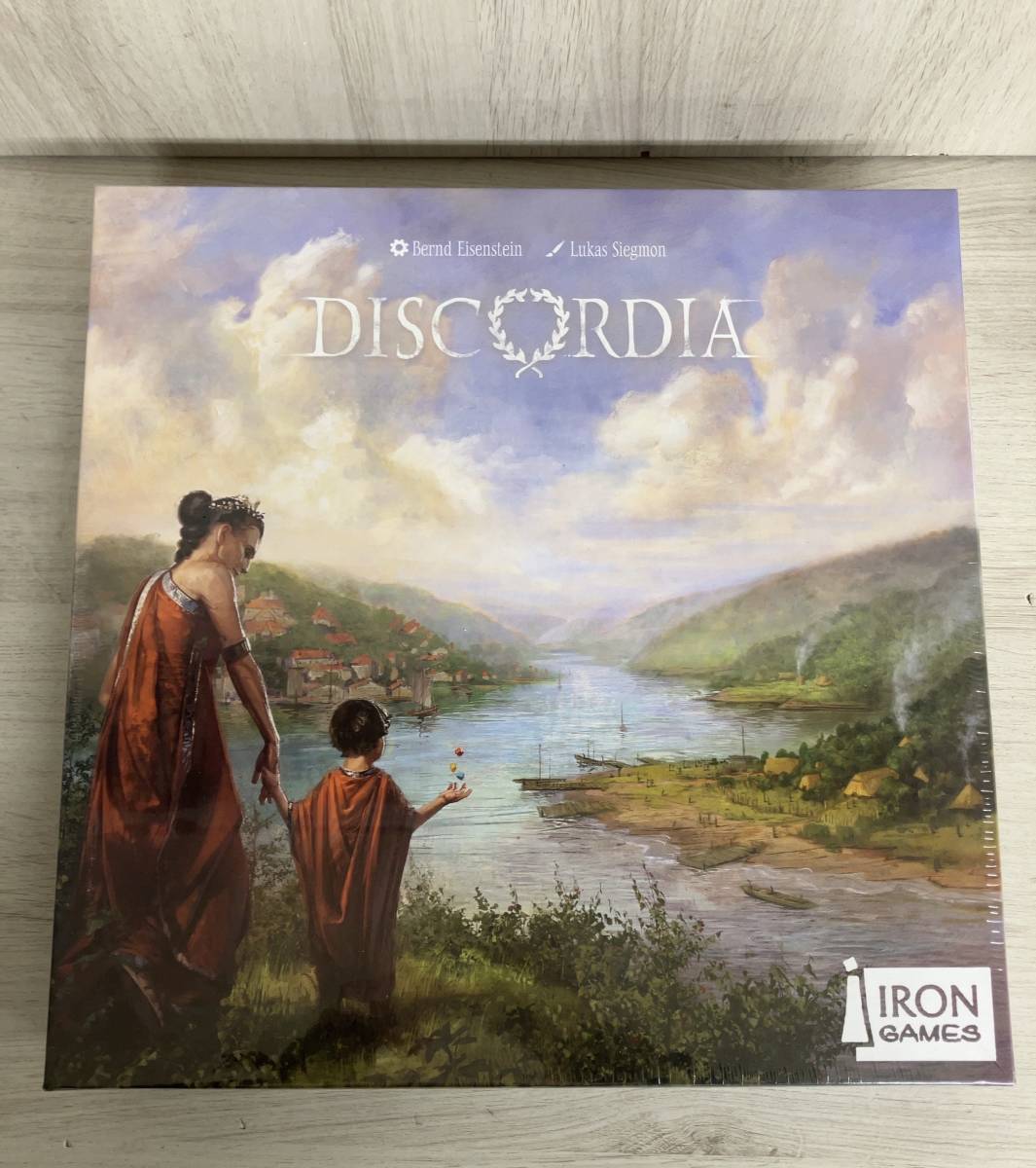 【未開封品】DISC PDIA ディスコルディア ボードゲーム IRON GAMES Bernd Eisentein 日本語訳付