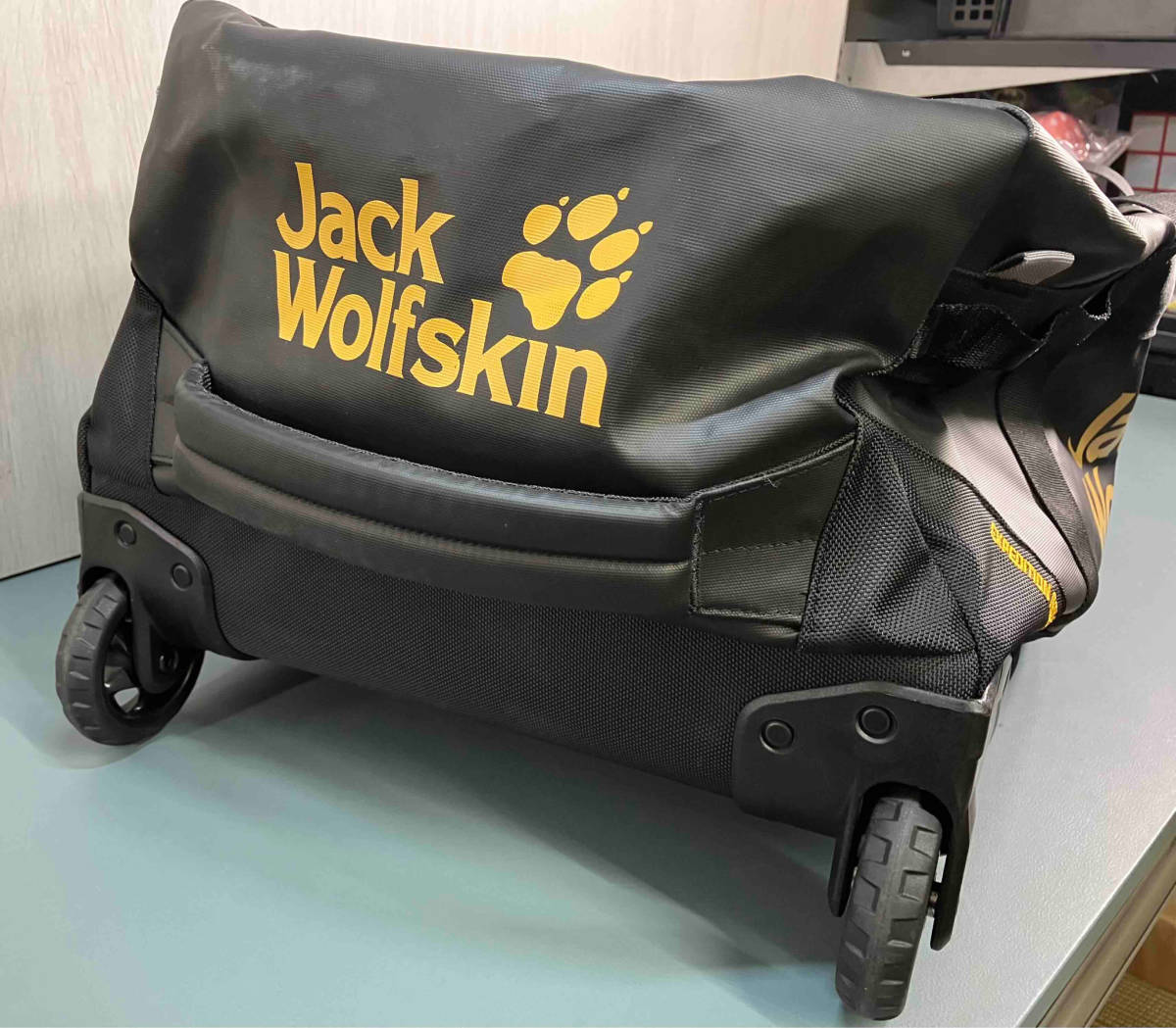 JACK WOLFSKIN / Jack Wolfskin /EXPEDITION ROLLER90/ black / travel bag 