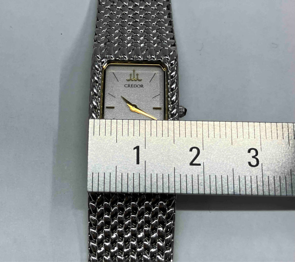 セイコー クレドール SEIKO CREDOR 2F70-5340 白文字盤 レディース腕時計 スクエア_画像8