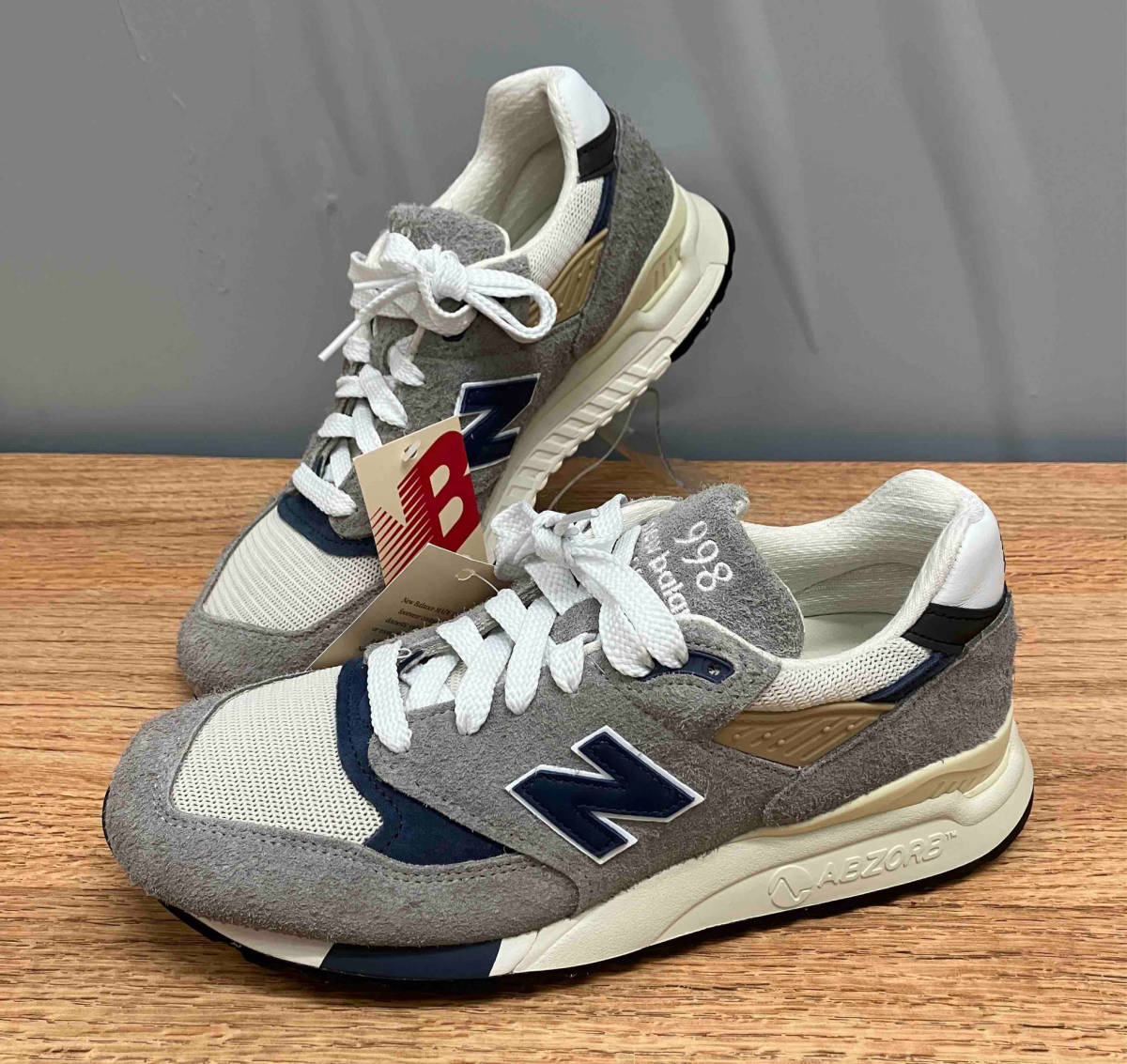 ★【new balance】ニューバランスU998TA／Made in USA 998 TA スニーカー_画像2