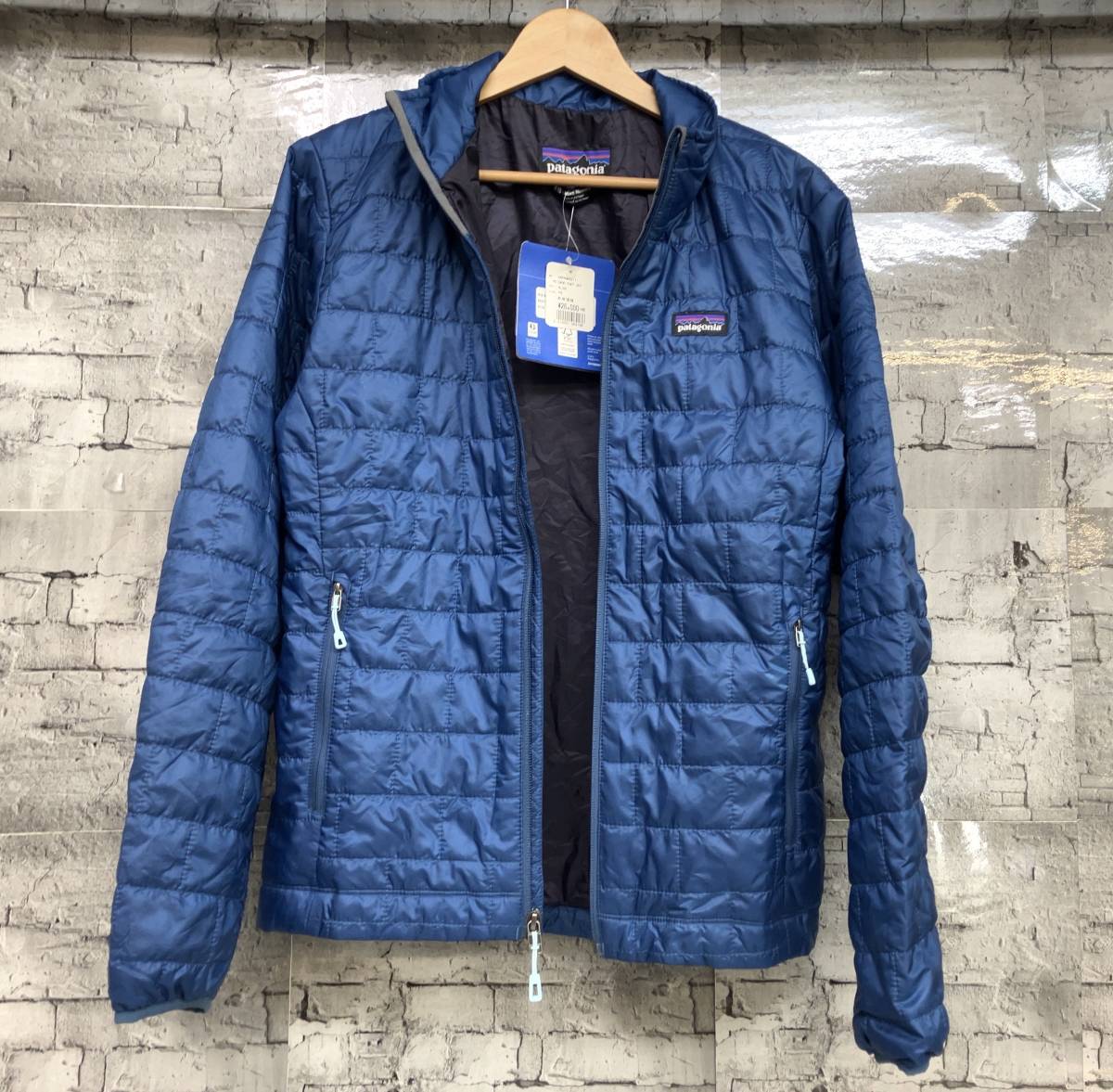 14年製 Patagonia パタゴニア MS NANO PUFF JKT ナノパフジャケット PRIMALOFT 中綿ジャケット 84211 サイズXS ブルー系_画像3