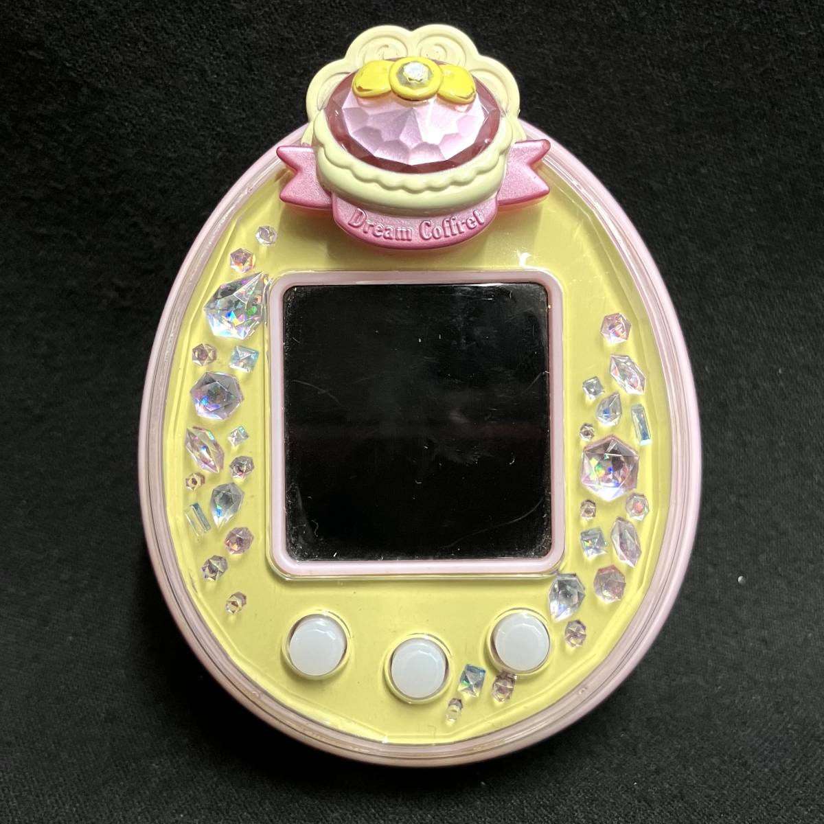 1円〜 [動作確認済] BANDAI Tamagotchi P's Dream Coffret バンダイ たまごっちピース ドリームコフレセット デコピアス 当時物_画像2