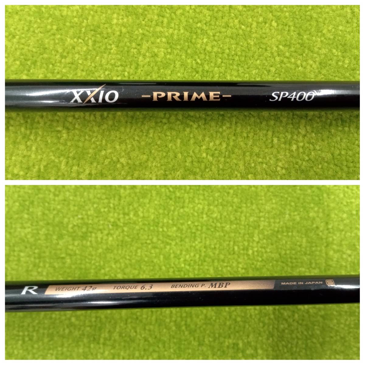 ダンロップ XXIO PRIME 2007 ドライバー 10.5° SP400 フレックスR_画像6