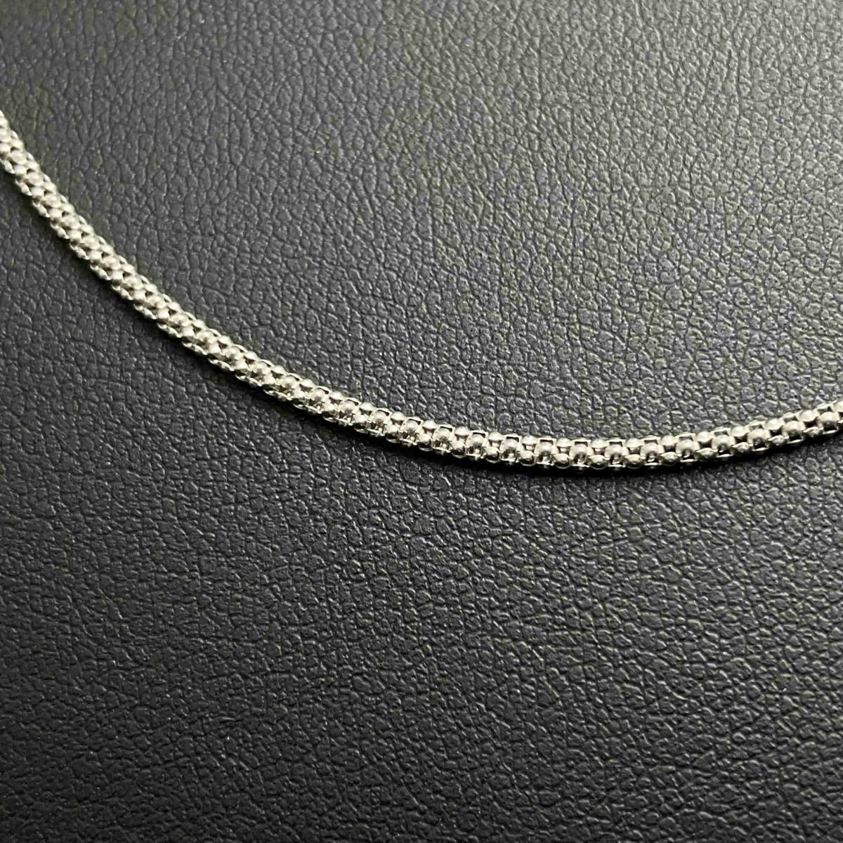 品良く着こなすため ロング デザイン 店舗受取可 ゴールド ホワイト 金 5.3g 60cm 750 WG K18 18KT ネックレス チェーン ホワイトゴールド