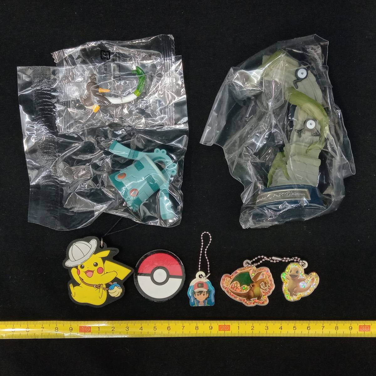 ジャンク 1円〜 Pokemon ポケットモンスター ポケモン チョコエッグ ミニフィギュア キーホルダー まとめ ピカチュウ ゲンガー など_画像3