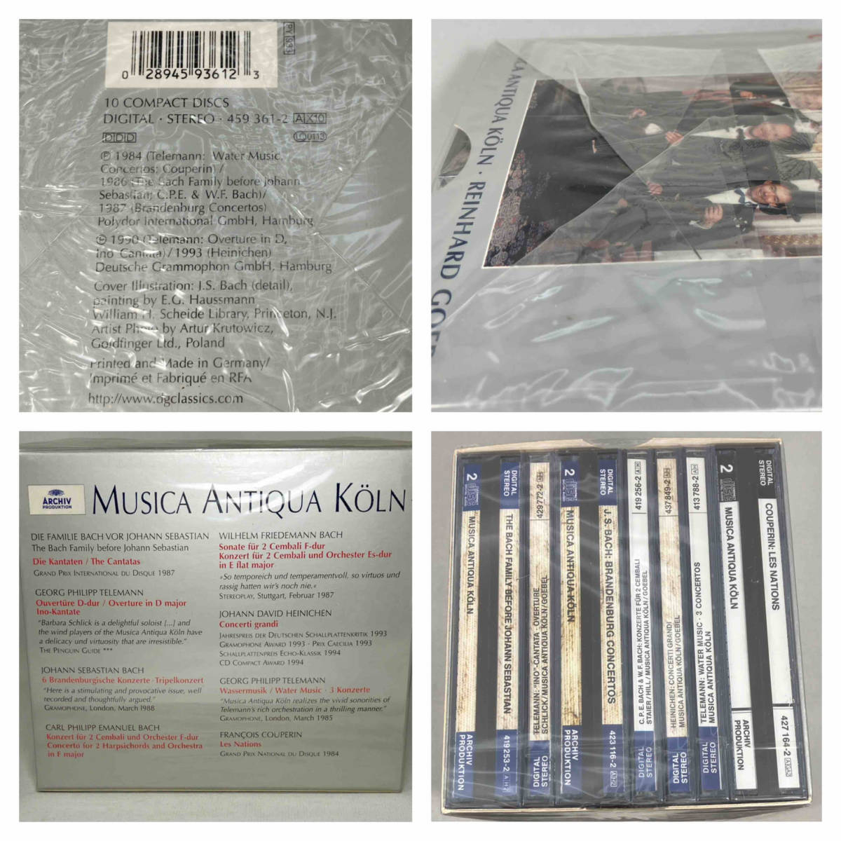 Bach & SEINE ZEIT バッハ Musica Antiqua Koln 10CD_画像7