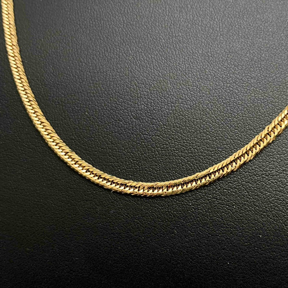 印象のデザイン 金 12.5g 50cm 750 K18 ネックレス 喜平 トリプル 十二面 イエロー キヘイ 入 刻印 造幣局 ホールマーク ゴールド ゴールド