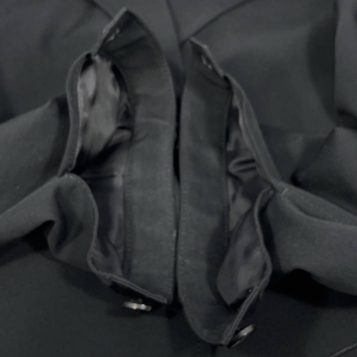 COMMEdes GARCONS HOMMEコムデギャルソン オム ジャケット テーラー襟デザインジャケット 三つボタンジャケット 黒 XSの画像3