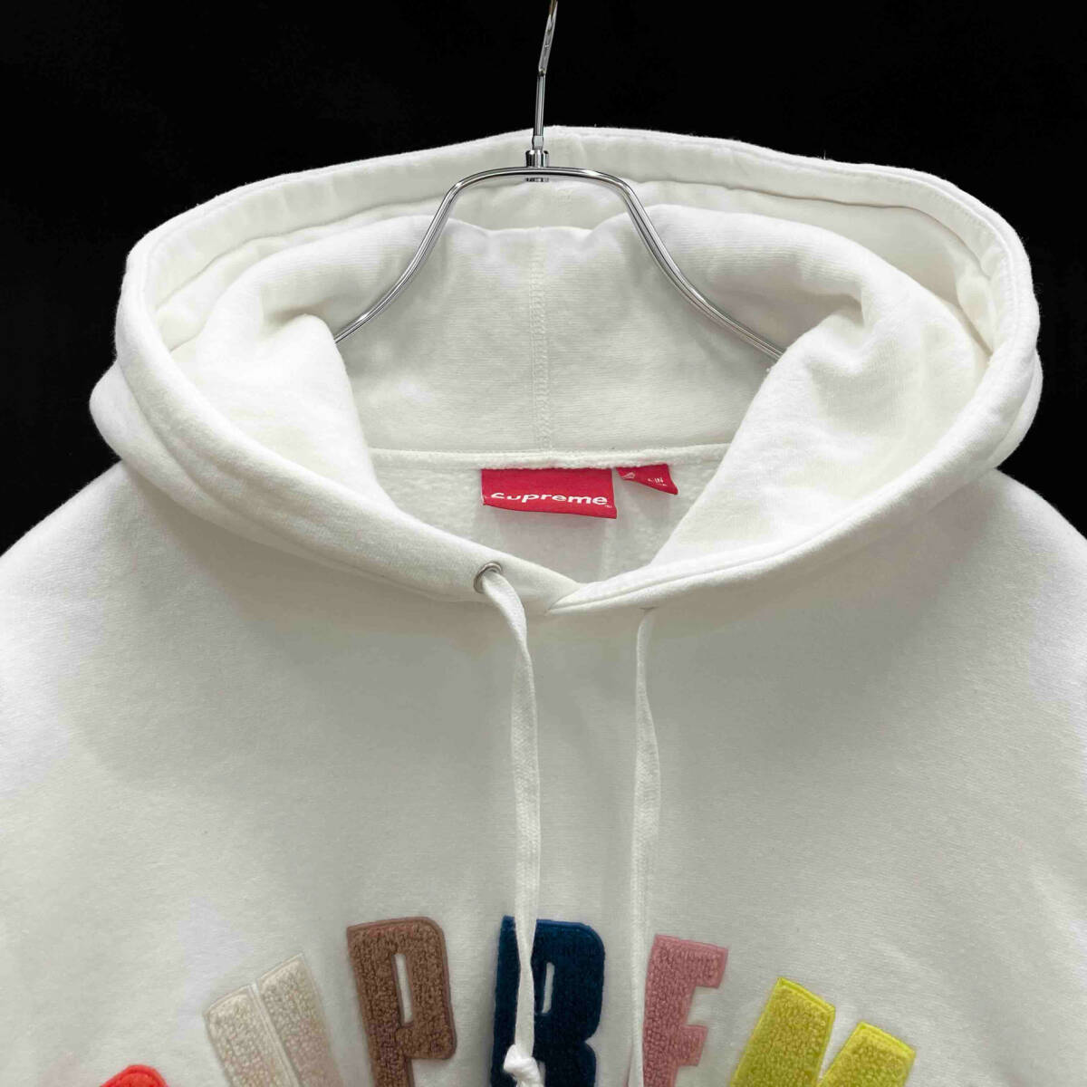 Supreme シュプリーム Arc Logo アーチロゴ フーディ パーカー カラフル ストリートブランド サイズL 店舗受取可_画像3