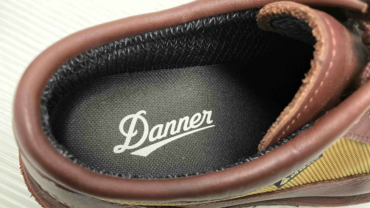 ☆ DANNER ダナー FIELD LOW フィールドロー レザーブーツ ショートブーツ D121008 D.BROWN BEIGE 24.5cm ブラウン 通年_画像8