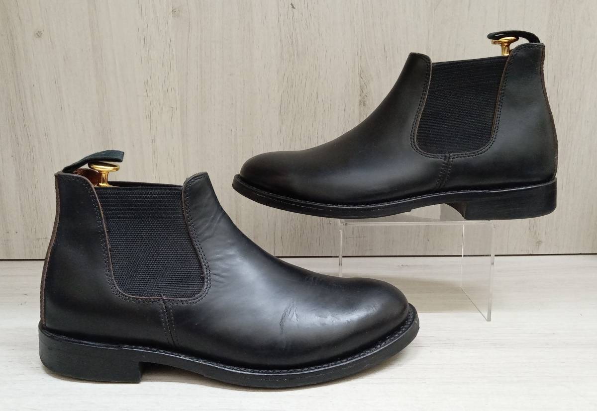 WHEEL ROBE/ウィールローブ/その他ブーツ/ ELASTIC SIDE BOOTS/ヒール旧仕様/ブラック系/サイズ7 1/2_画像5