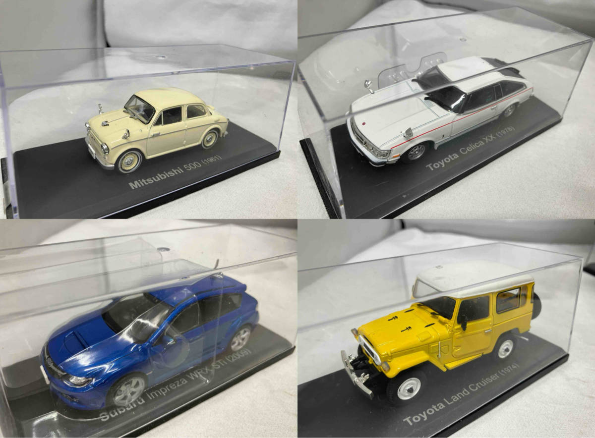 ジャンク 国産名車コレクション1/43 まとめ売り32台セット（トヨタ セリカ/日産GT-R/三菱500等）_画像7