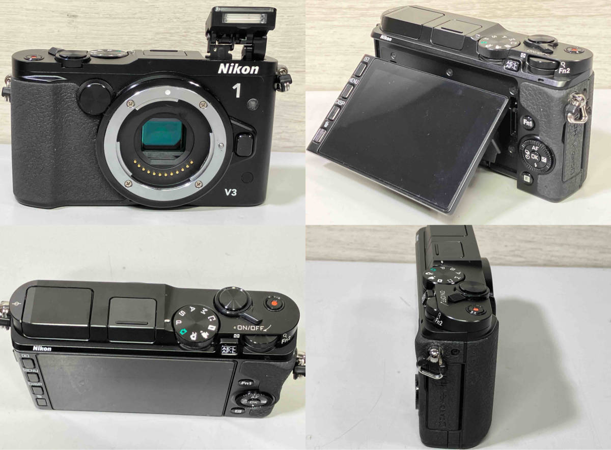 ニコン Nikon 1 V3 プレミアムキット (ブラック) デジタル一眼の画像4